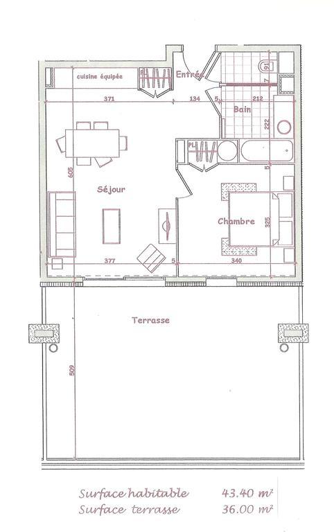 Ferienwohnung Les Saisies Bisanne Exterior foto