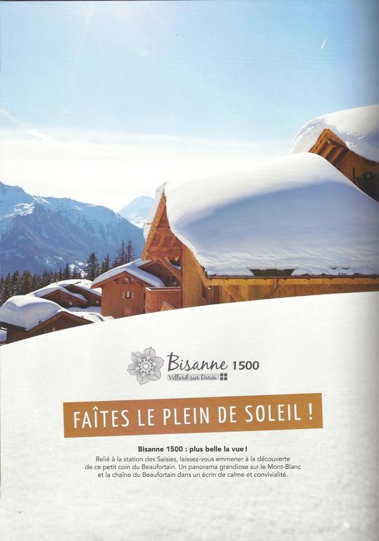 Ferienwohnung Les Saisies Bisanne Exterior foto